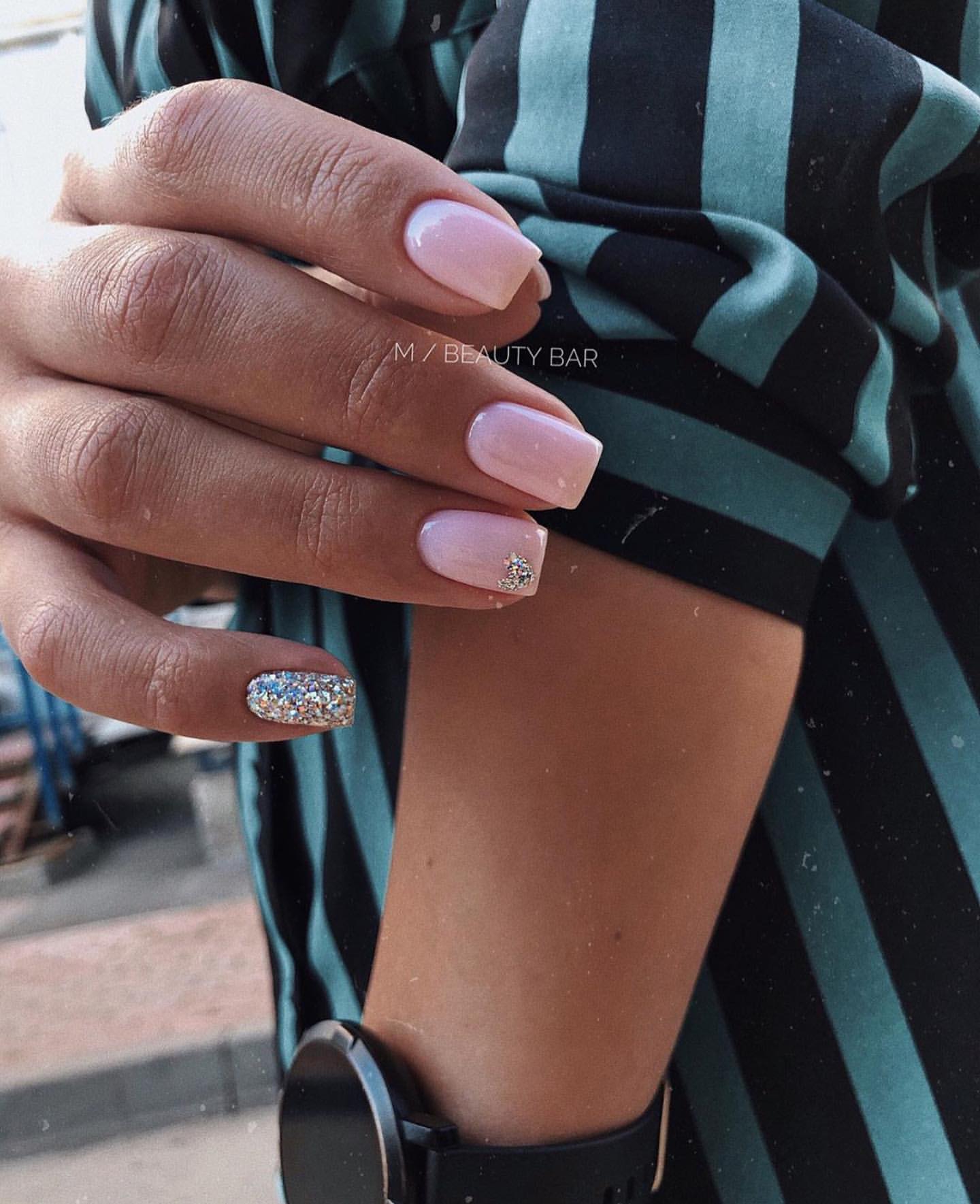 Красивый розовый маникюр 2026 года, фото, дизайн, идеи розового маникюра