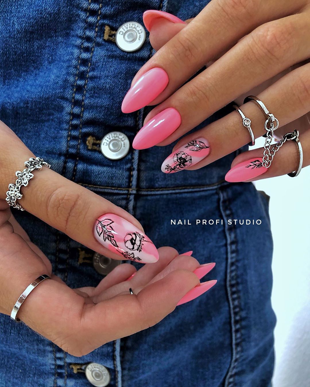 Красивый розовый маникюр 2026 года, фото, дизайн, идеи розового маникюра