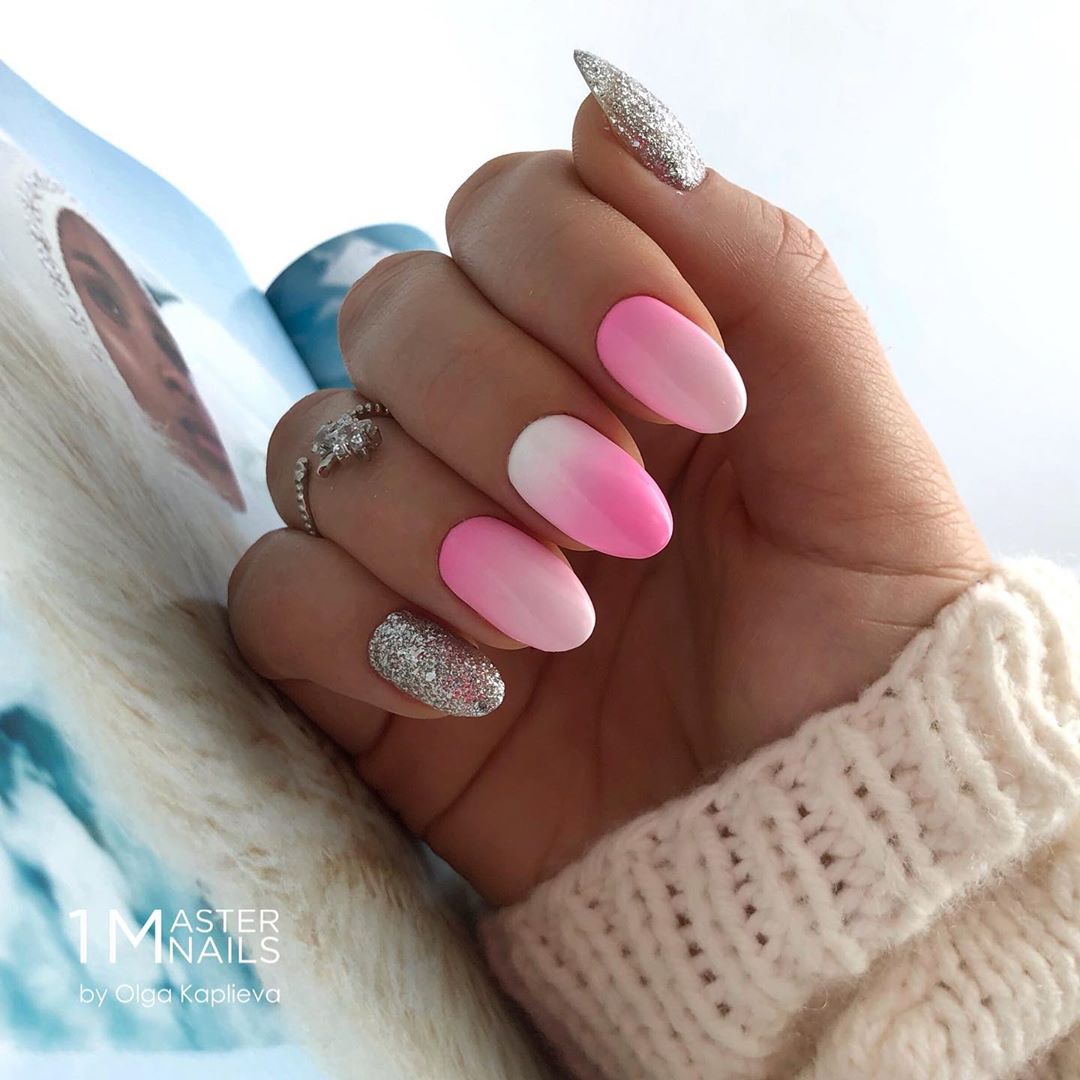 Красивый розовый маникюр 2026 года, фото, дизайн, идеи розового маникюра