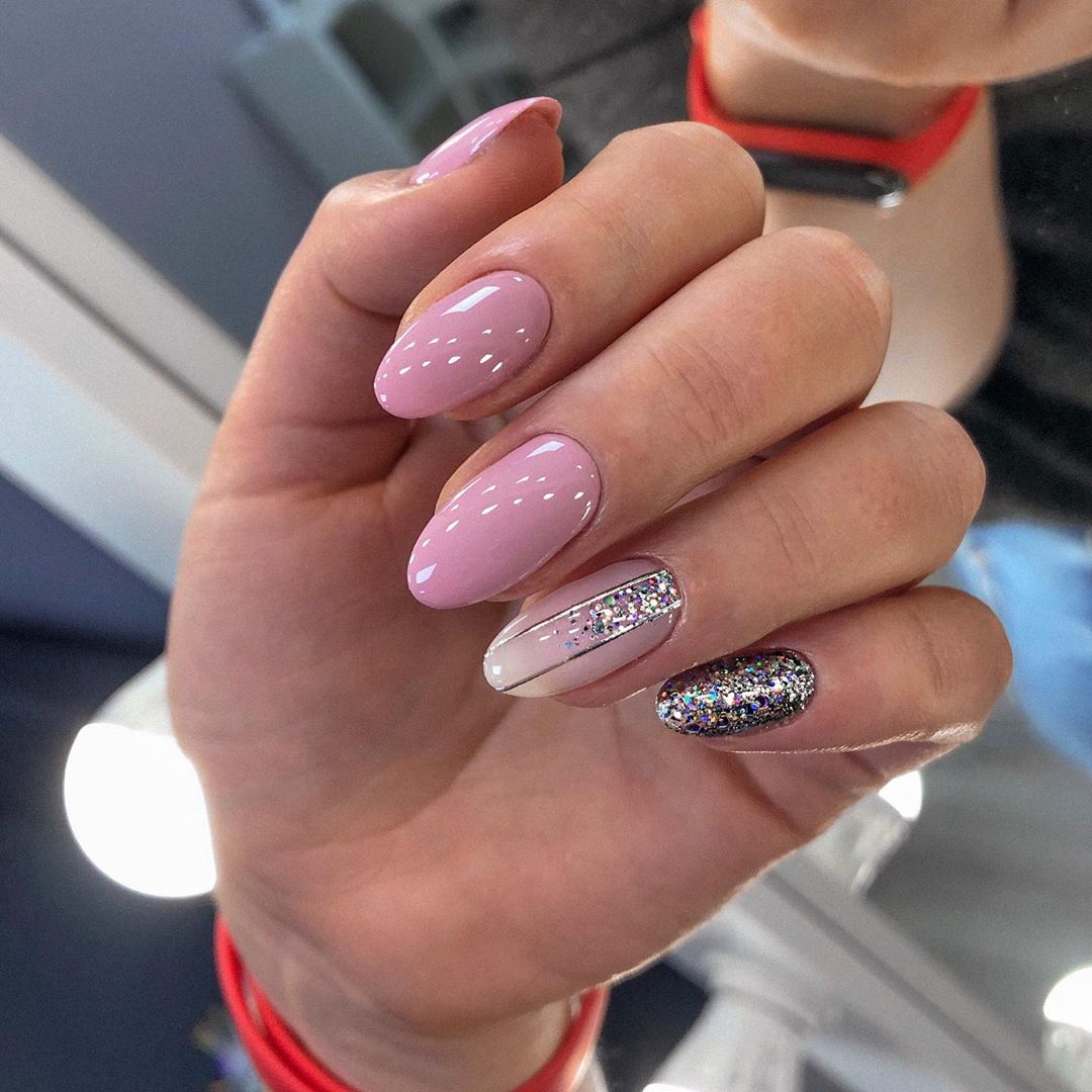 Красивый розовый маникюр 2026 года, фото, дизайн, идеи розового маникюра