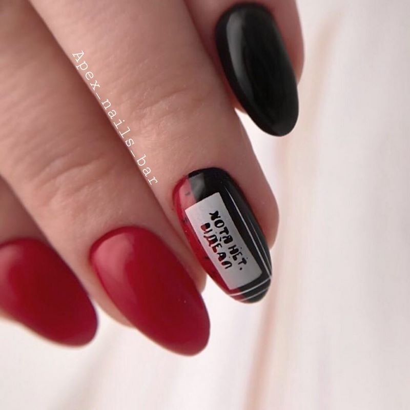 Обворожительные красные ногти 2026 – топовые техники и примеры дизайна