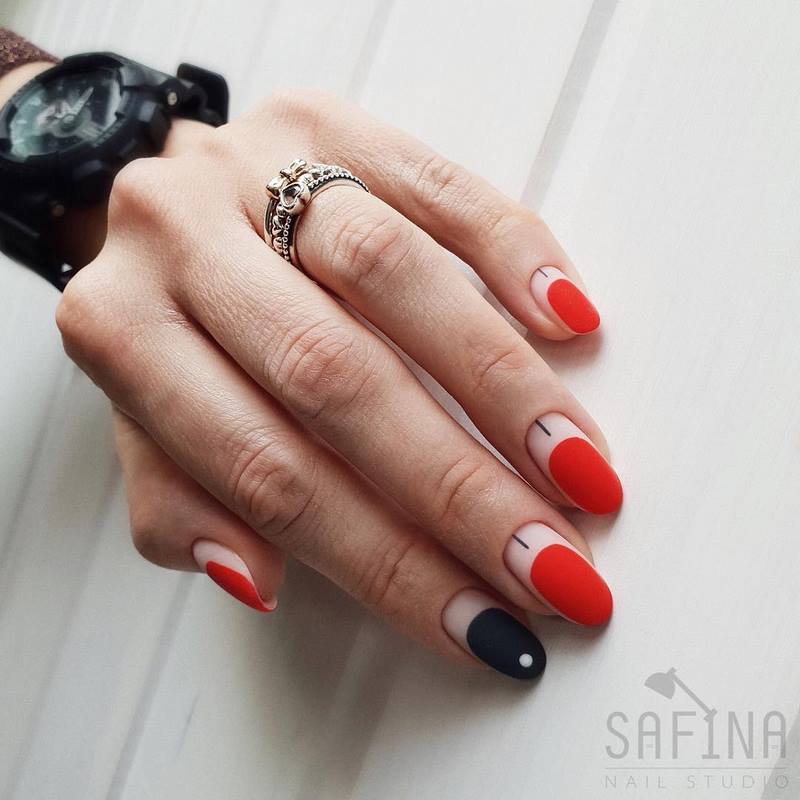 Обворожительные красные ногти 2026 – топовые техники и примеры дизайна