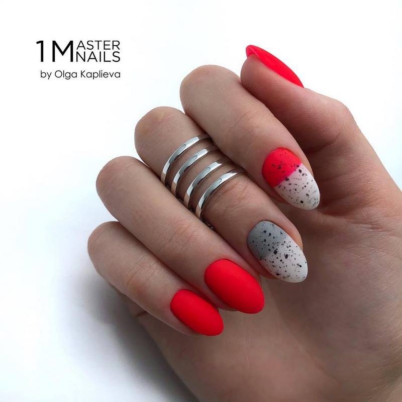 Обворожительные красные ногти 2026 – топовые техники и примеры дизайна