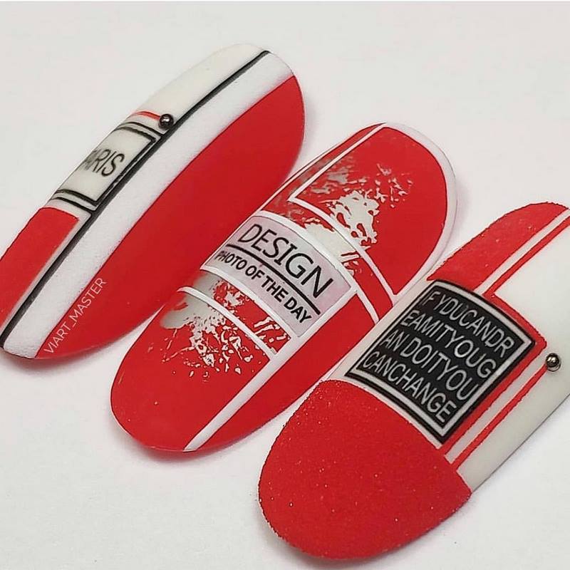 Обворожительные красные ногти 2026 – топовые техники и примеры дизайна