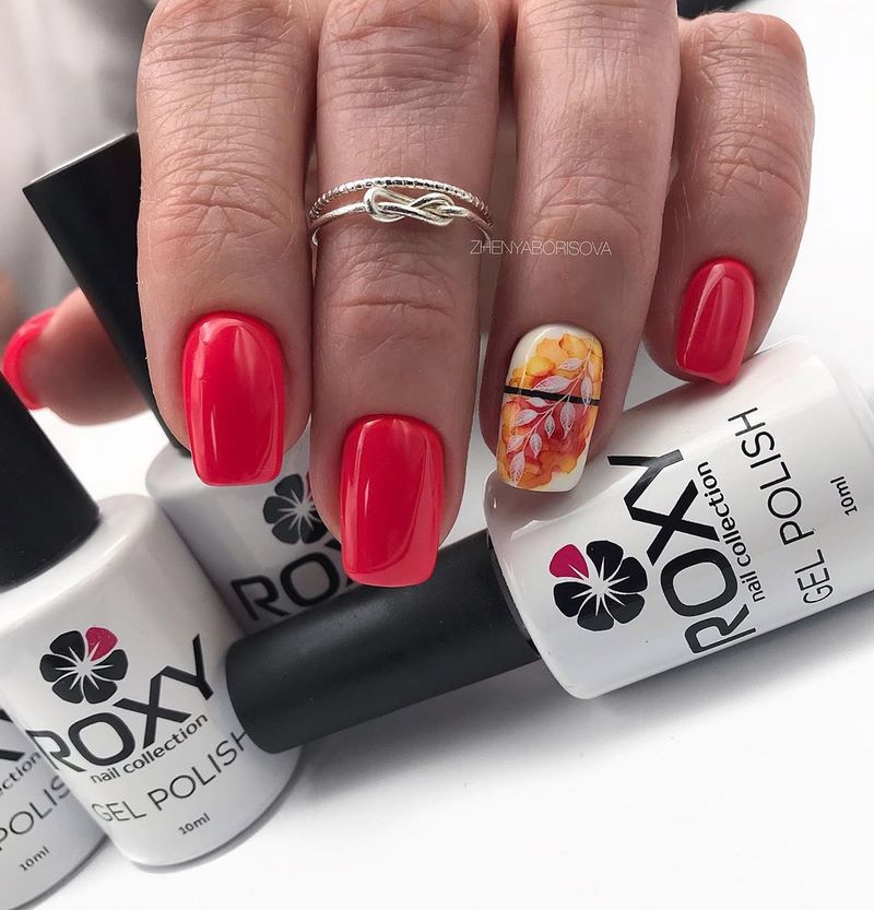 Обворожительные красные ногти 2026 – топовые техники и примеры дизайна