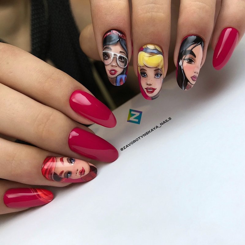 Обворожительные красные ногти 2026 – топовые техники и примеры дизайна