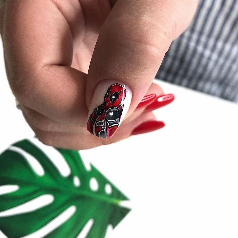 Обворожительные красные ногти 2026 – топовые техники и примеры дизайна