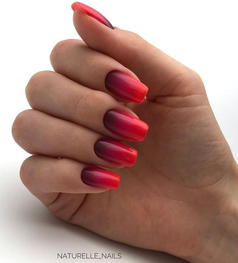 Обворожительные красные ногти 2026 – топовые техники и примеры дизайна