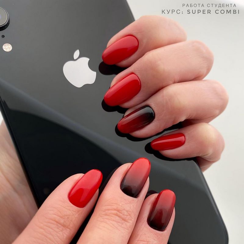 Обворожительные красные ногти 2026 – топовые техники и примеры дизайна