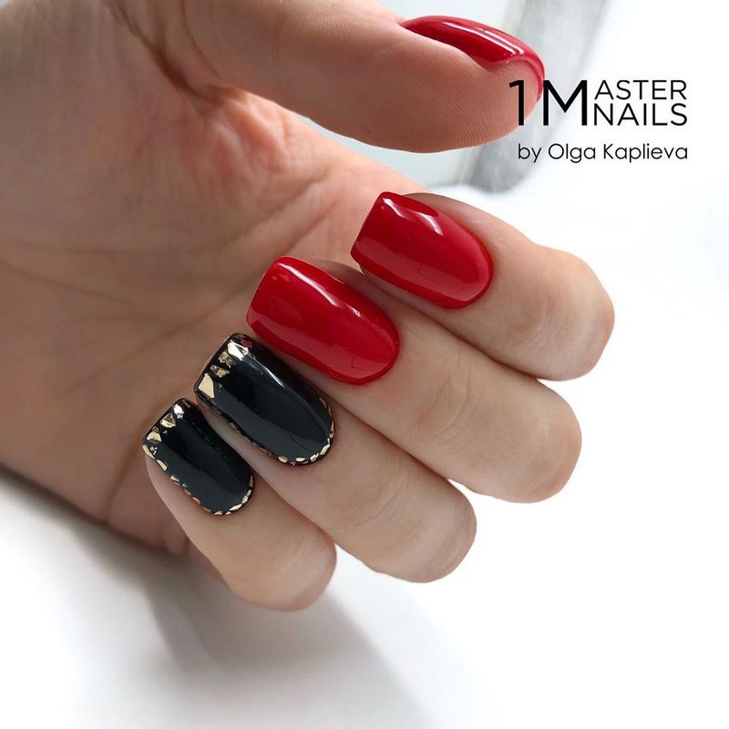 Обворожительные красные ногти 2026 – топовые техники и примеры дизайна