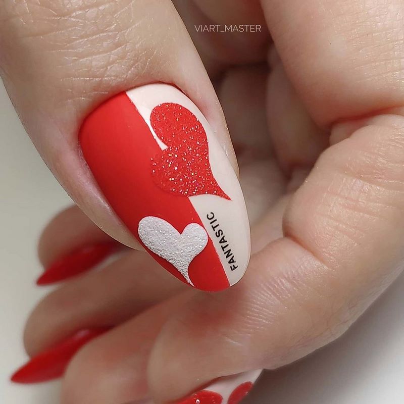 Обворожительные красные ногти 2026 – топовые техники и примеры дизайна