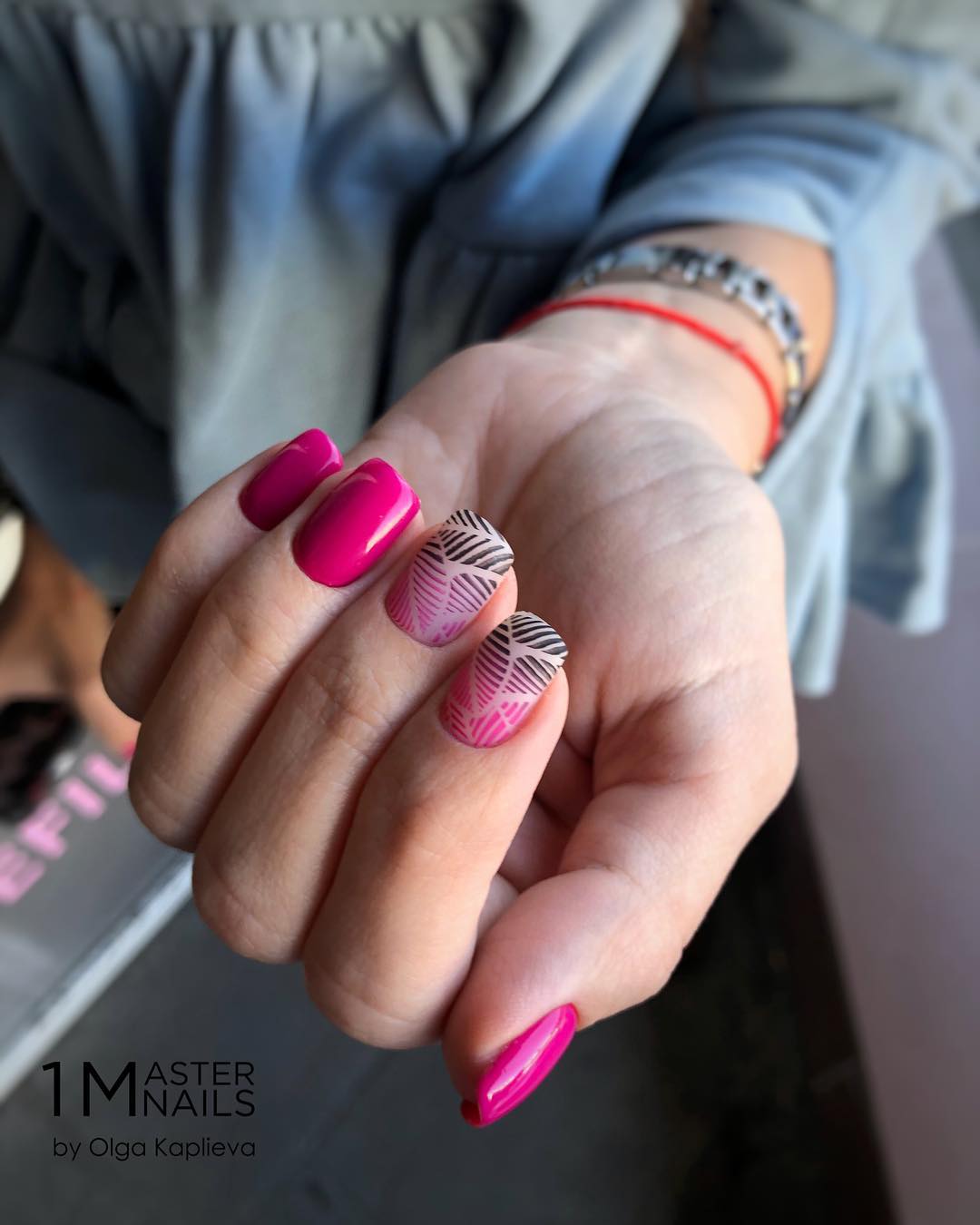 Стильный стемпинг маникюр 2026 – новые идеи дизайна