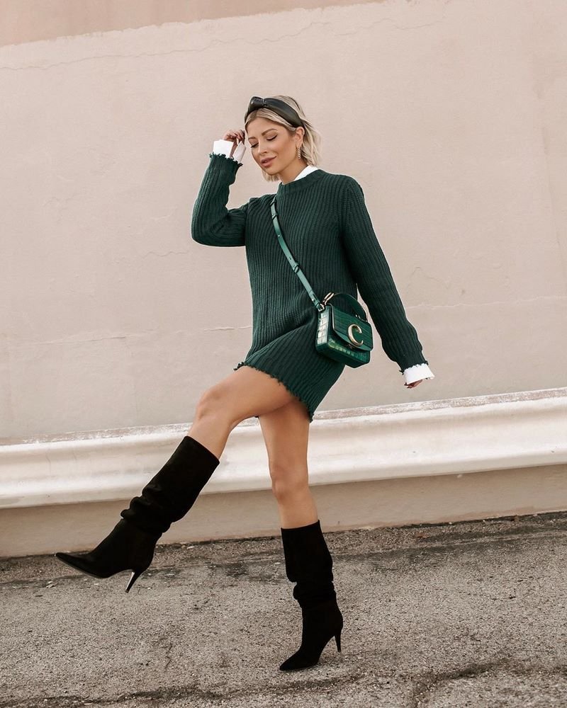 Красивые вязаные платья 2026. Трендовые модели и фасоны. Новинки