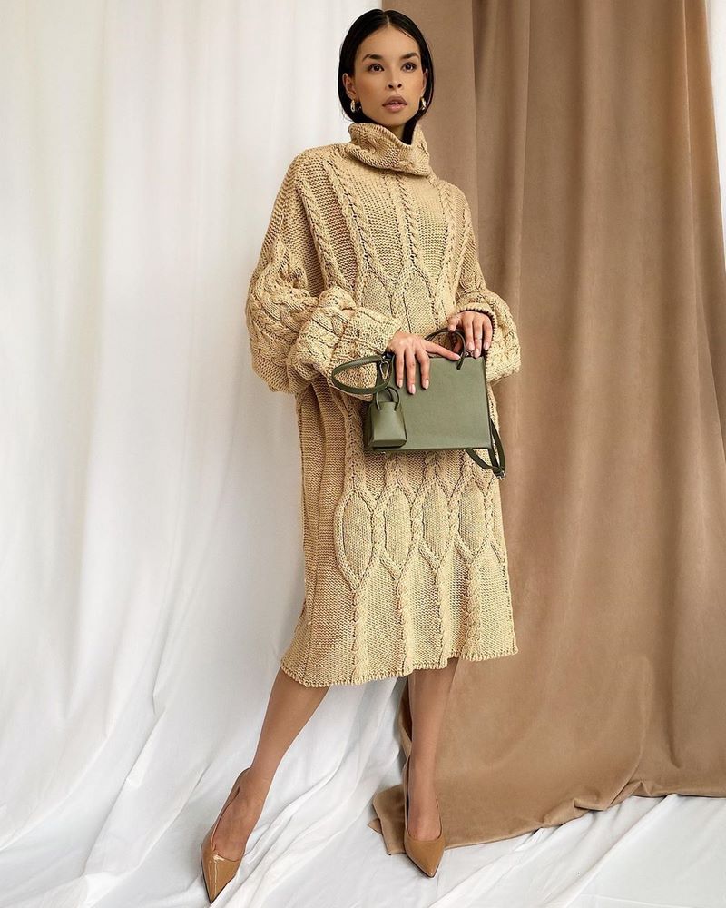 Красивые вязаные платья 2026. Трендовые модели и фасоны. Новинки