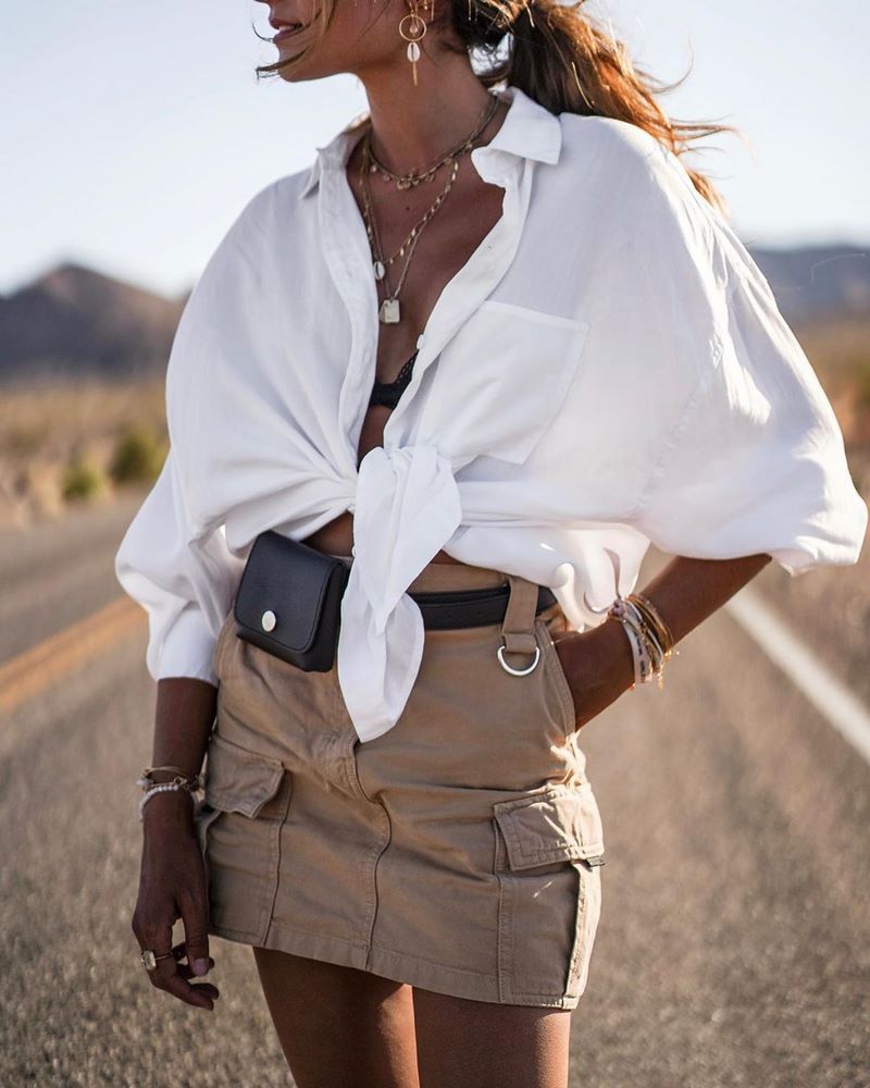 Красивые женские блузки 2026: лучшие образы с блузками — фото