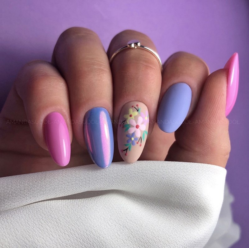 Модный маникюр с втиркой 2026: виды и тренды дизайна