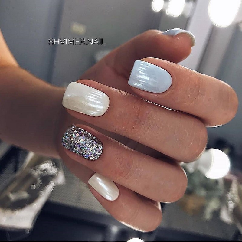 Модный маникюр с втиркой 2026: виды и тренды дизайна