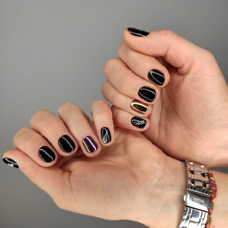 Модный маникюр с втиркой 2026: виды и тренды дизайна