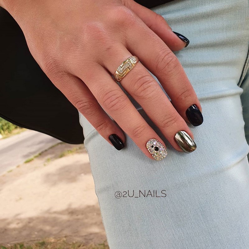 Модный маникюр с втиркой 2026: виды и тренды дизайна