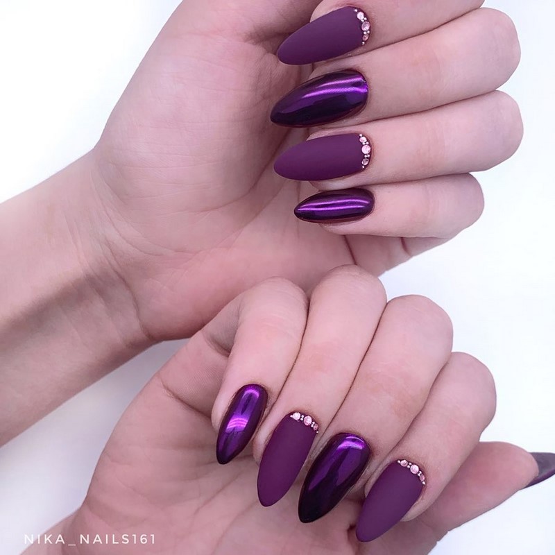 Модный маникюр с втиркой 2026: виды и тренды дизайна