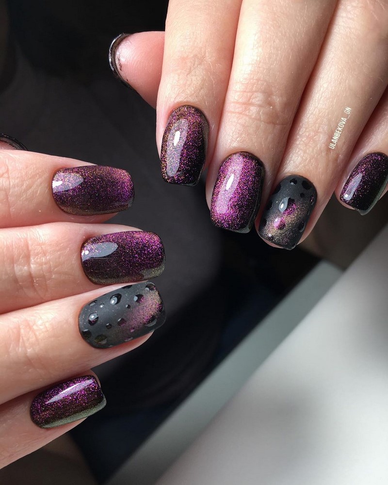 Модный маникюр кошачий глаз 2026: свежие идеи дизайна ногтей на фото