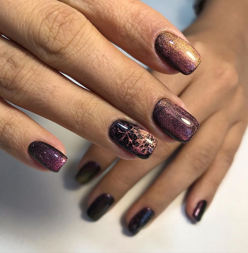 Модный маникюр кошачий глаз 2026: свежие идеи дизайна ногтей на фото