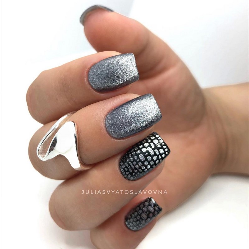 Модный маникюр кошачий глаз 2026: свежие идеи дизайна ногтей на фото