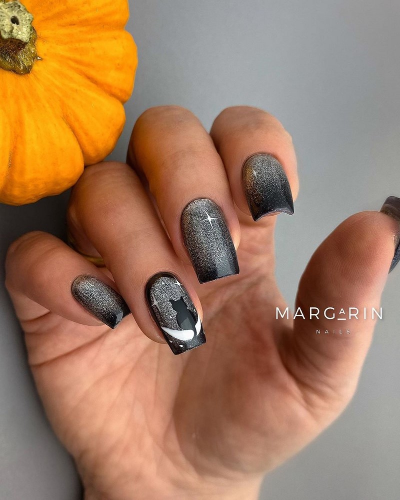 Модный маникюр кошачий глаз 2026: свежие идеи дизайна ногтей на фото