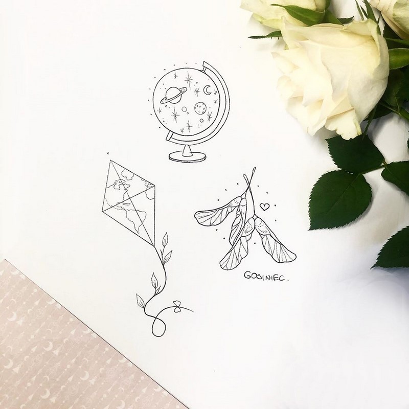 Маленькие тату для девушек 2026: эскизы, дизайн, идеи рисунков