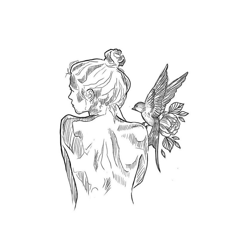 Маленькие тату для девушек 2026: эскизы, дизайн, идеи рисунков