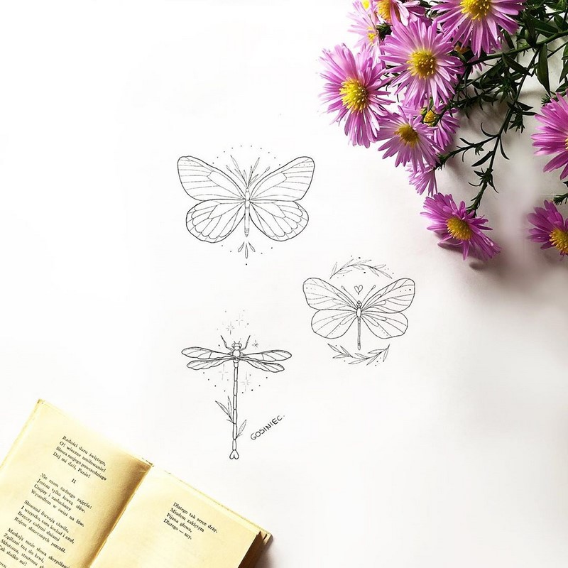 Маленькие тату для девушек 2026: эскизы, дизайн, идеи рисунков