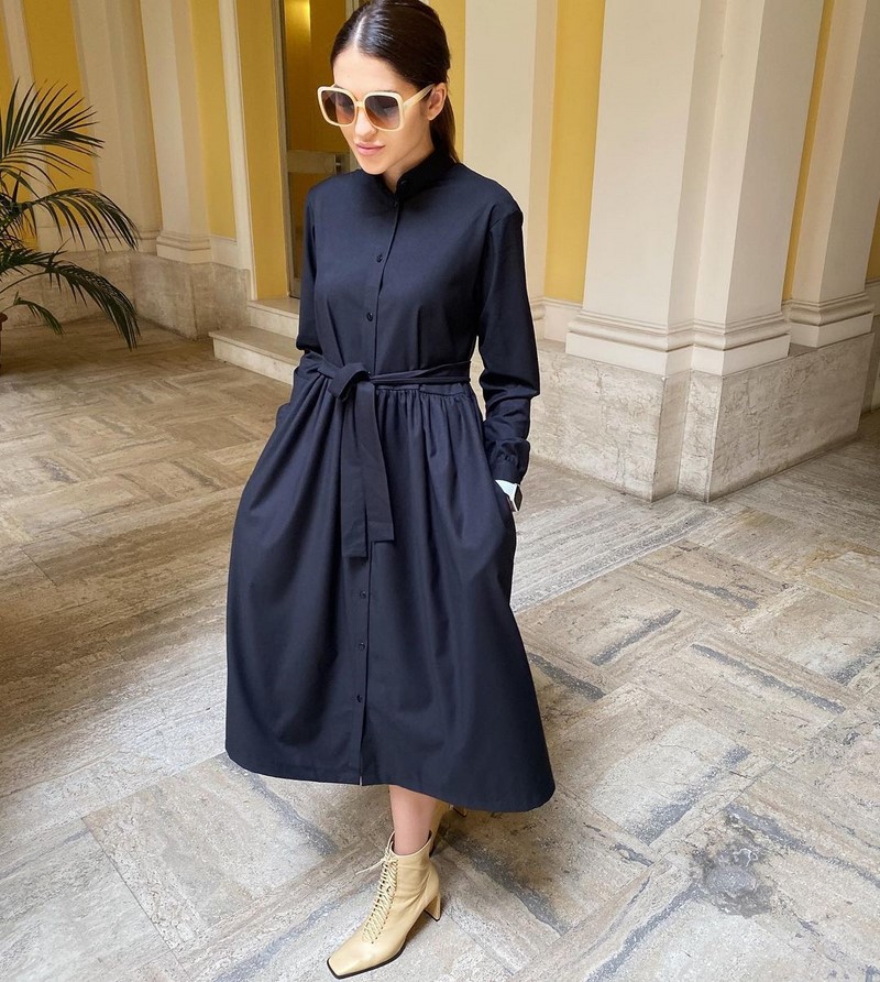 Стильные платья для офиса 2026: трендовые наряды для деловых женщин