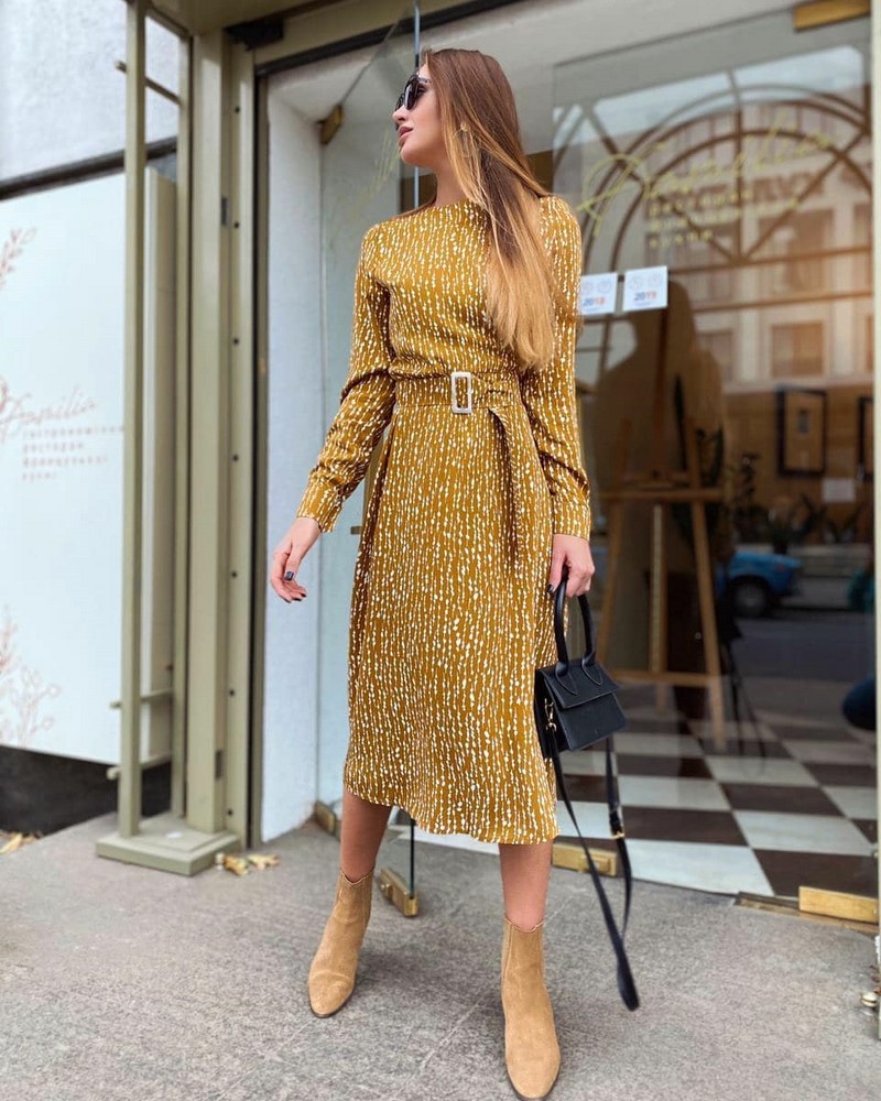 Стильные платья для офиса 2026: трендовые наряды для деловых женщин