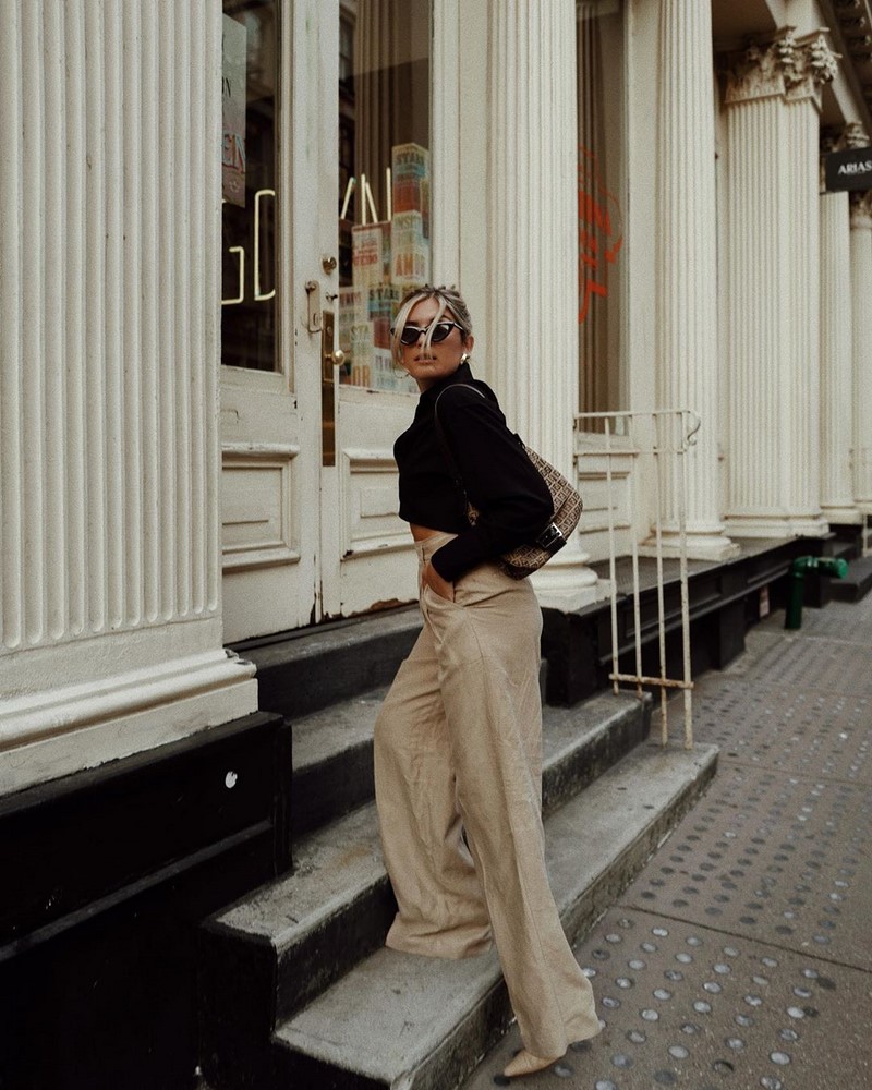 Широкие брюки 2026: топовые новинки в ослепительных образах на фото