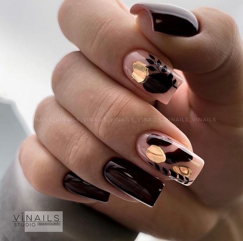 Красивый маникюр сезона осень-зима 2026-2027: фото, новинки, идеи маникюра