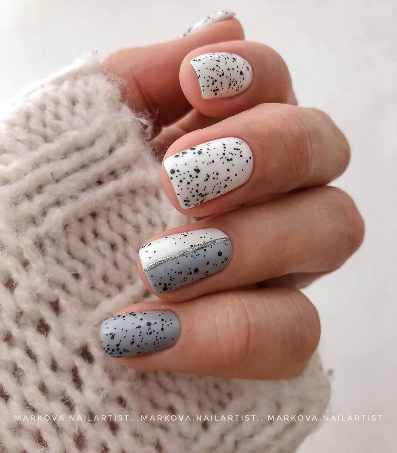 Маникюр зима 2026-2027: фото-новинки зимнего дизайна