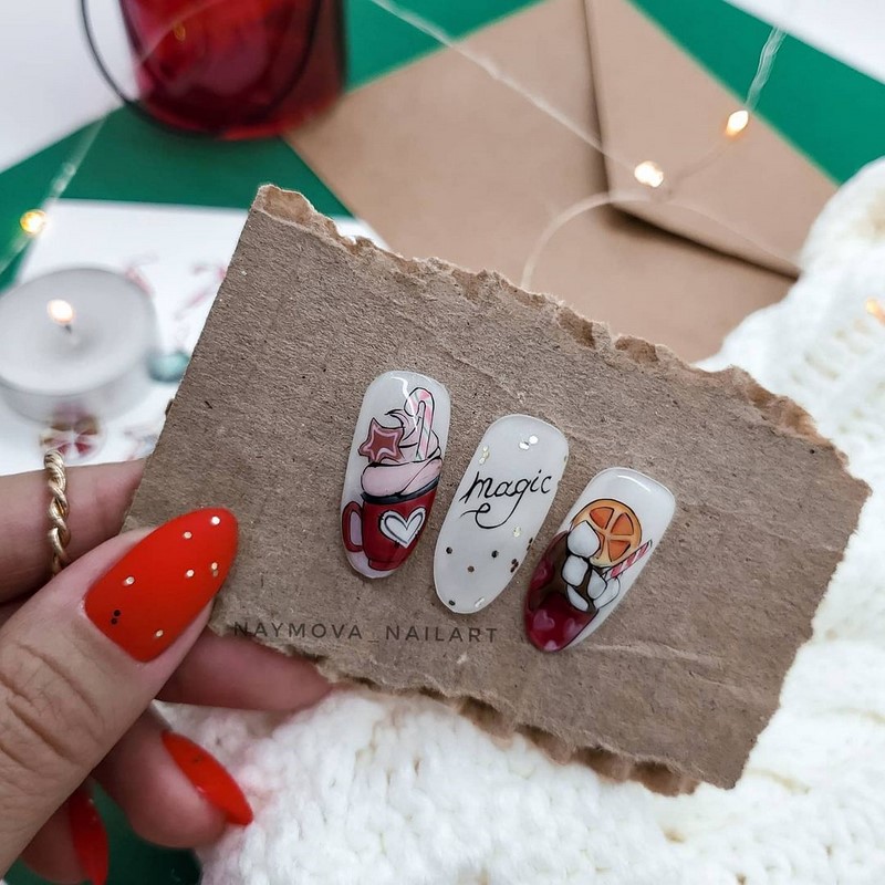 Маникюр зима 2026-2027: фото-новинки зимнего дизайна