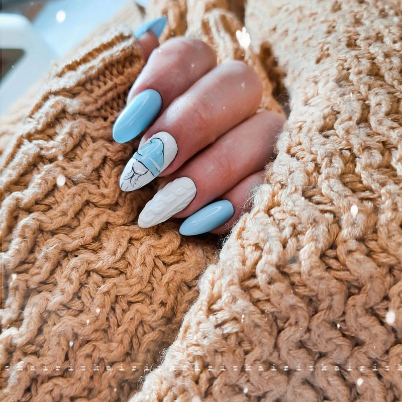 Маникюр зима 2026-2027: фото-новинки зимнего дизайна