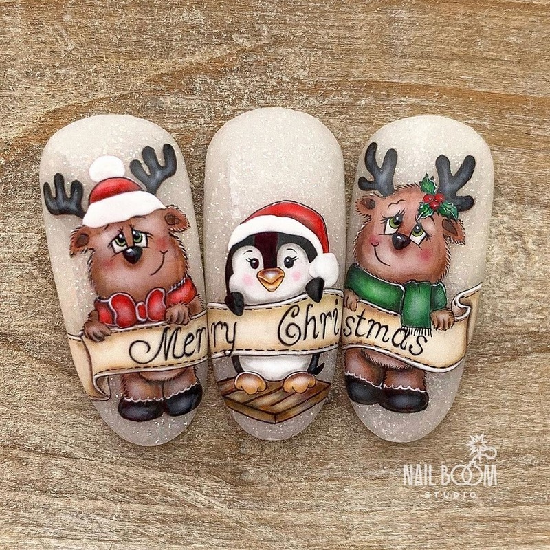 Маникюр зима 2026-2027: фото-новинки зимнего дизайна