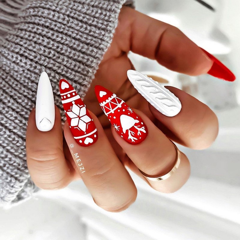 Маникюр зима 2026-2027: фото-новинки зимнего дизайна