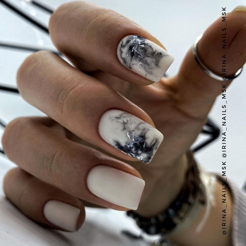 Маникюр зима 2026-2027: фото-новинки зимнего дизайна