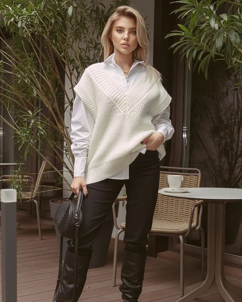 Модные жилеты 2026: тренды и новинки женских жилеток на фото