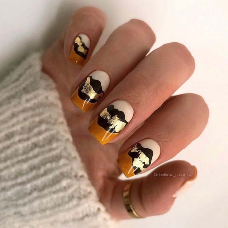 Блестящий маникюр с фольгой 2026 года: лучшие идеи дизайна ногтей с фольгой — фото