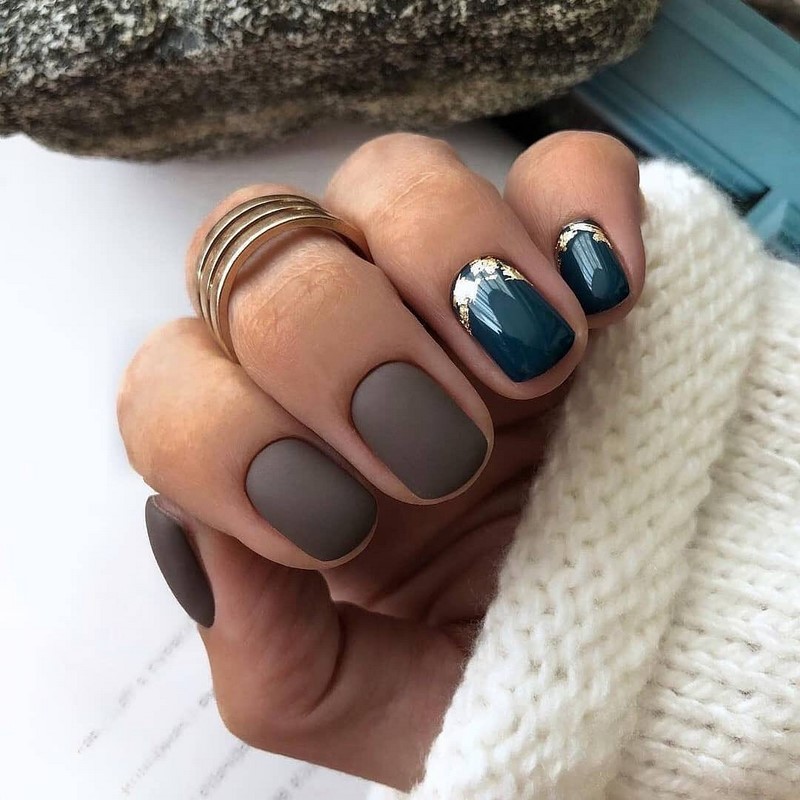 Блестящий маникюр с фольгой 2026 года: лучшие идеи дизайна ногтей с фольгой — фото