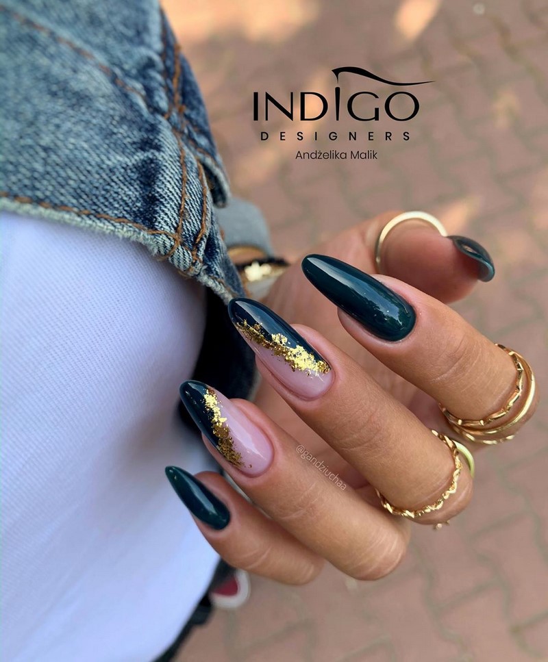 Блестящий маникюр с фольгой 2026 года: лучшие идеи дизайна ногтей с фольгой — фото