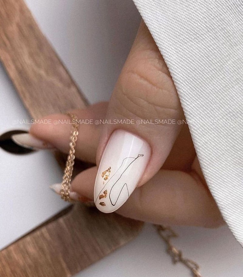 Блестящий маникюр с фольгой 2026 года: лучшие идеи дизайна ногтей с фольгой — фото