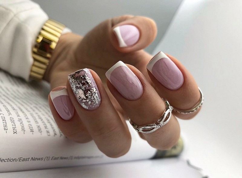 Модный летний френч 2026 – лучшие примеры цветного френча