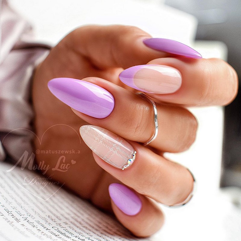 Модный летний френч 2026 – лучшие примеры цветного френча