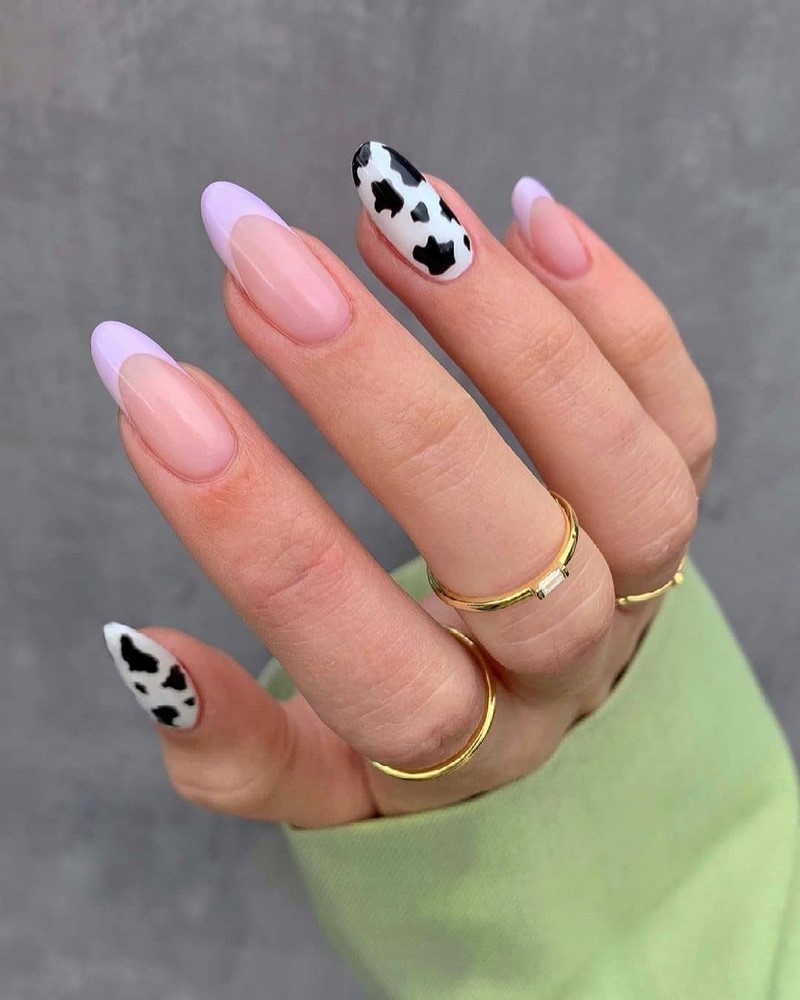 Модный летний френч 2026 – лучшие примеры цветного френча