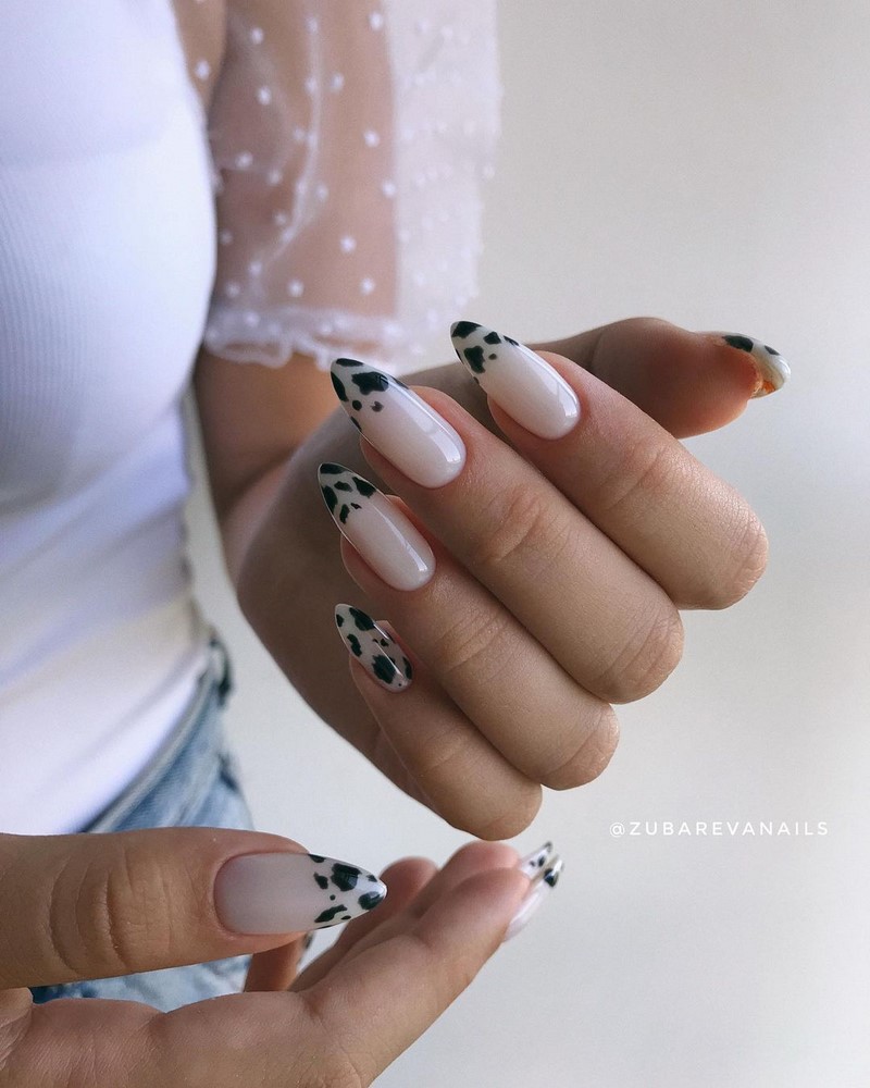 Модный летний френч 2026 – лучшие примеры цветного френча